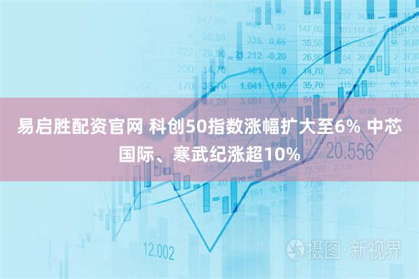 易启胜配资官网 科创50指数涨幅扩大至6% 中芯国际、寒武纪涨超10%